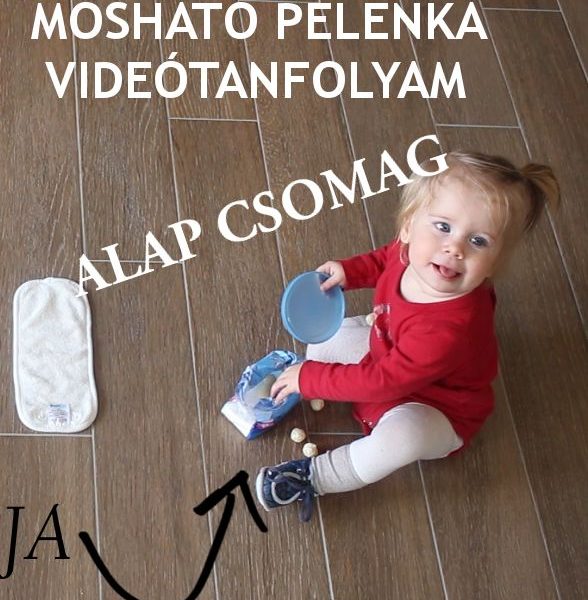 Mosható pelenka videótanfolyam alap csomag