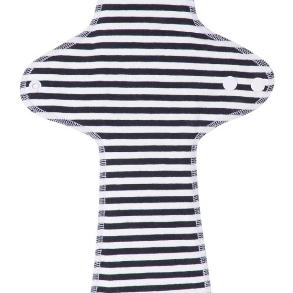 Ella's House mosható női betét maxi - fekete csíkos