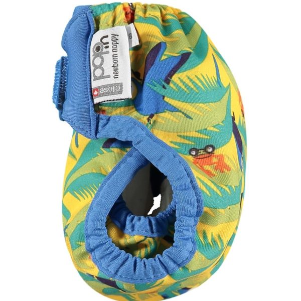 Pop-in újszülött pelenka, mintás - Papagájok