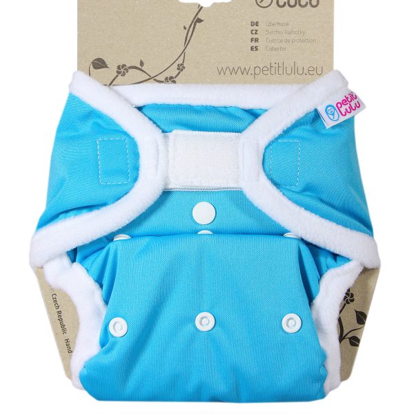 Petit Lulu pul mosható pelenka külső - Kék