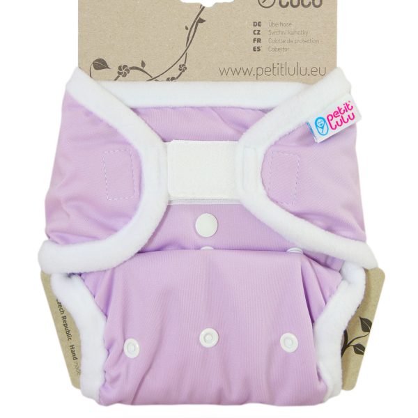 Petit Lulu pul mosható pelenka külső - Lila