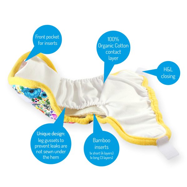 Petit Lulu AIO mosható pelenka