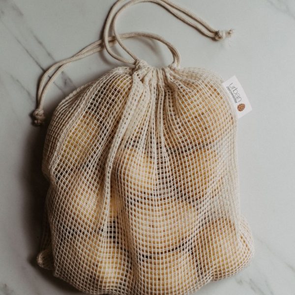 Urbanszatyor pamut hálós ökozsák