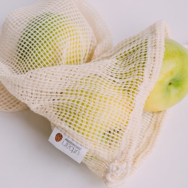 Urbanszatyor pamut hálós ökozsák