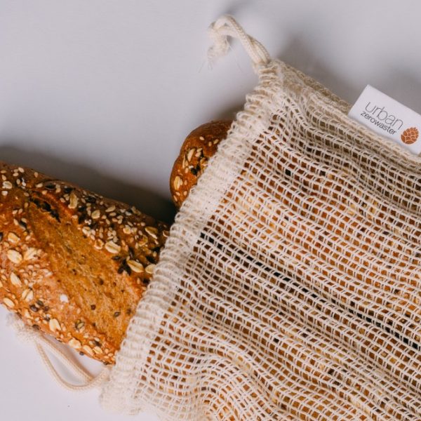 Urbanszatyor pamut hálós ökozsák