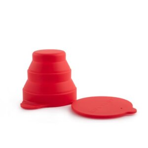 Ruby Cup fertőtlenítő tok - piros
