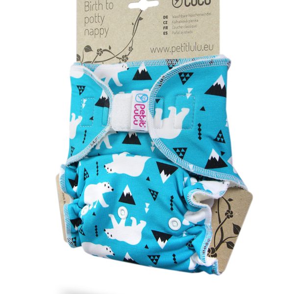 Petit Lulu Maxi Night éjszakai nadrágpelenka-Jegesmedvék