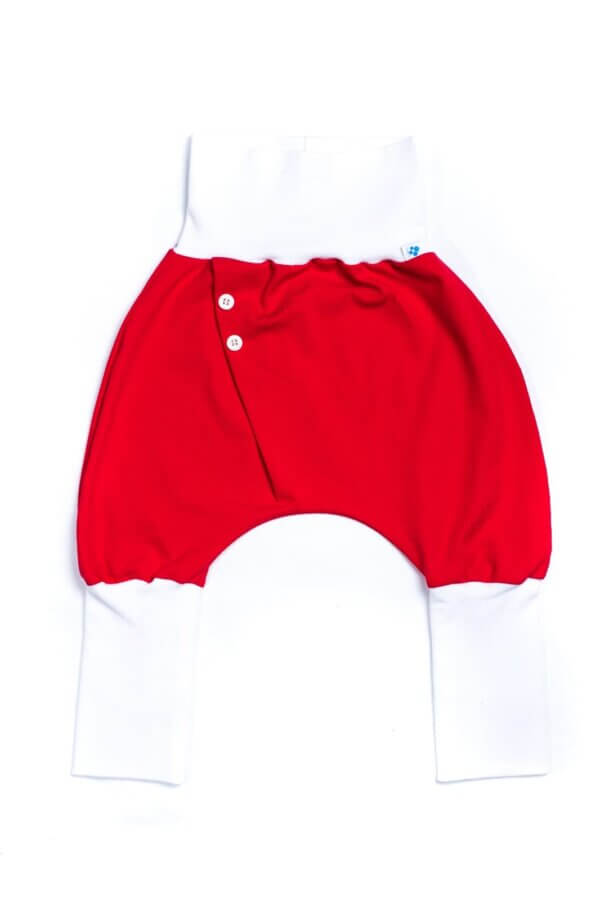 Temiti többméretes hordozós nadrág - Piros