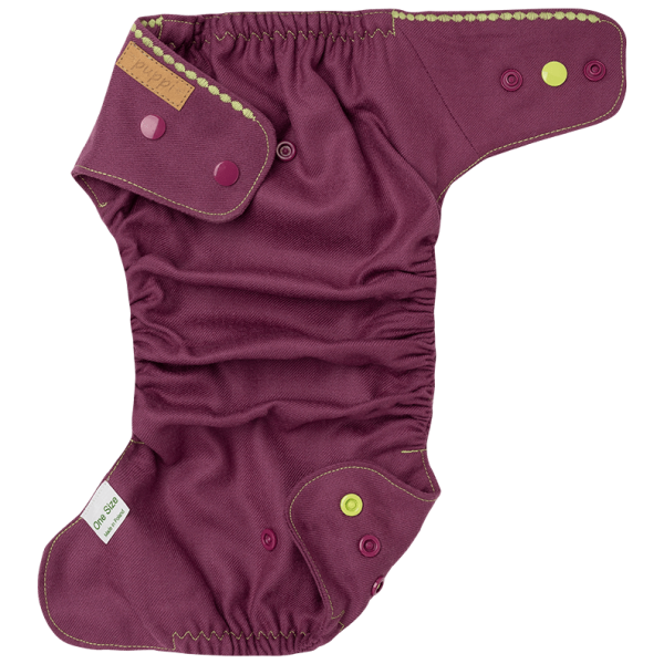 Puppi gyapjú mosható pelenka külső V3 SIO OS+ - Forest Flower