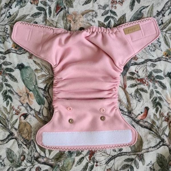 Puppi gyapjú mosható pelenka külső V3 - Peony