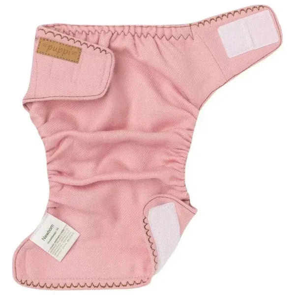Puppi gyapjú mosható pelenka külső, újszülött - Peony