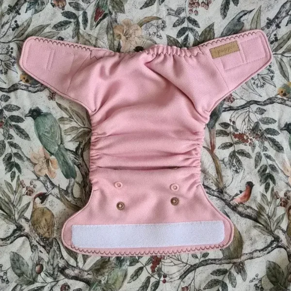 Puppi gyapjú mosható pelenka külső, újszülött - Peony