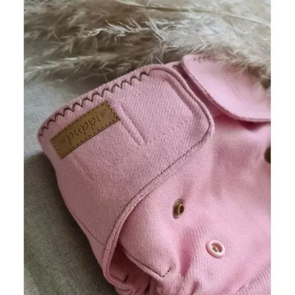 Puppi gyapjú mosható pelenka külső, újszülött - Peony