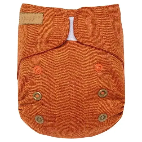 Puppi gyapjú mosható pelenka külső Mini os - Rusty Fox