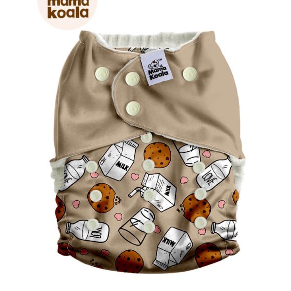 Mama Koala bambuszos zsebes pelenka - Tej a kekszhez