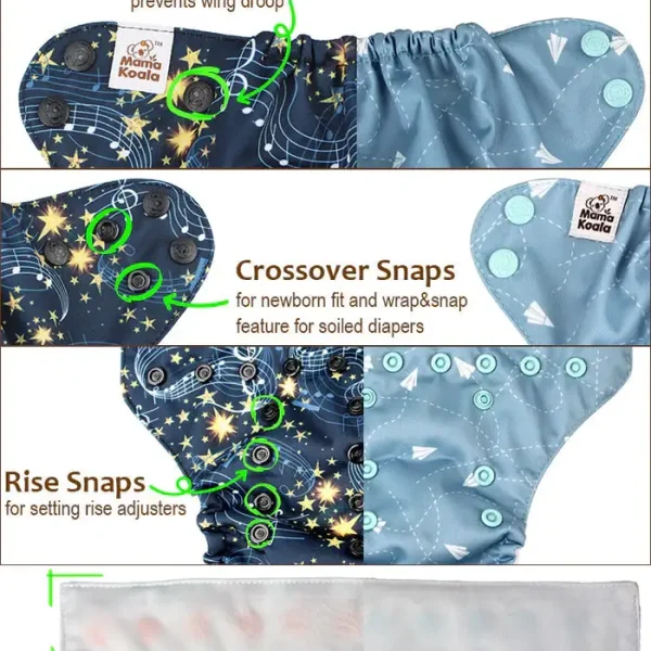 Mama Koala AWJ belsejű zsebes pelenka 2.0