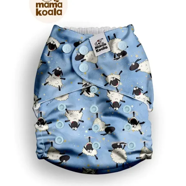 Mama Koala AWJ belsejű zsebes pelenka 2.0 - Bárányok