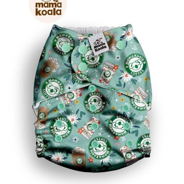 Mama Koala AWJ belsejű zsebes pelenka 2.0 - Kávé elvitelre