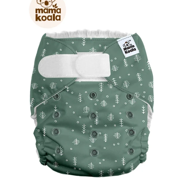 Mama Koala AWJ belsejű zsebes pelenka 2.0 - Tűlevél