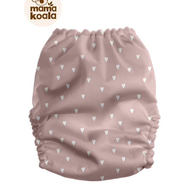 Mama Koala bambuszos zsebes pelenka - Szívecskék