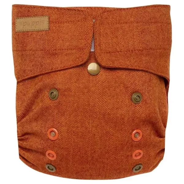 Puppi gyapjú mosható pelenka külső V3 Sio - Rusty Fox