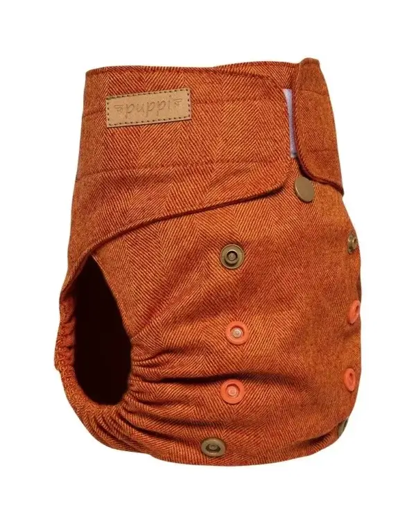 Puppi gyapjú mosható pelenka külső V3 Sio - Rusty Fox