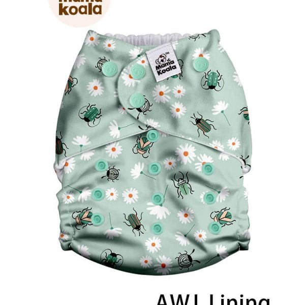 Mama Koala AWJ belsejű zsebes pelenka 2.0 - Kerti bogarak