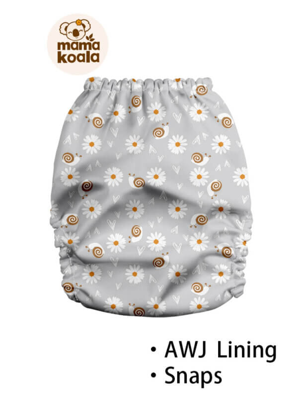 Mama Koala AWJ belsejű zsebes pelenka 2.0 - Csigák