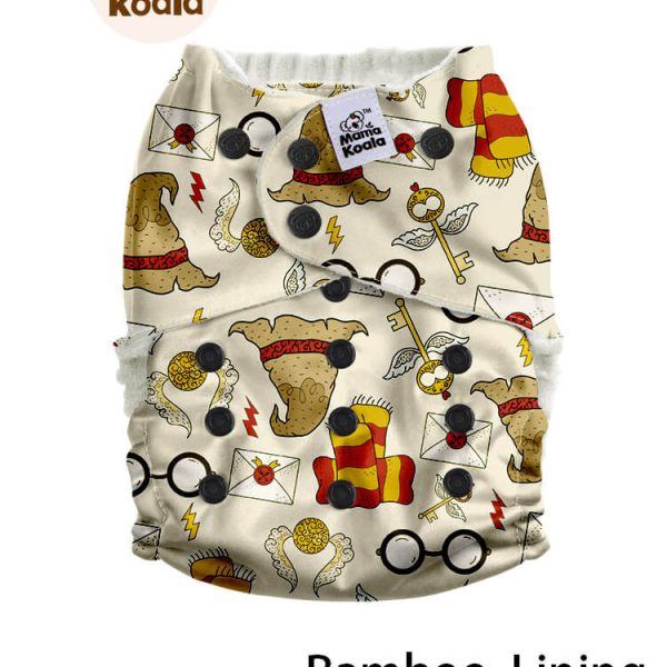 Mama Koala bambuszos zsebes pelenka - Harry Potter