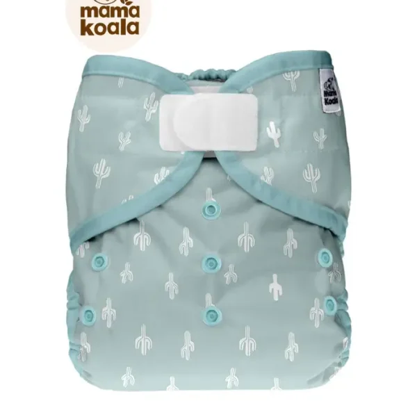 Mama Koala mosható pelenka külső (8-18 kg) - Kaktuszok (tépőzáras)