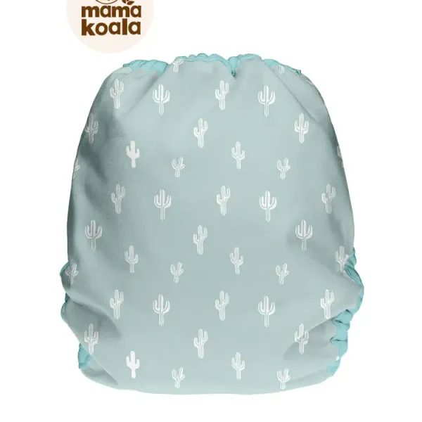 Mama Koala mosható pelenka külső (8-18 kg) - Kaktuszok (tépőzáras)