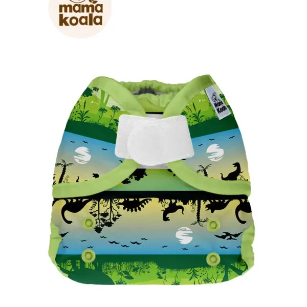 Mama Koala mosható pelenka külső (3-8 kg) - Dínóvilág (tépőzáras)