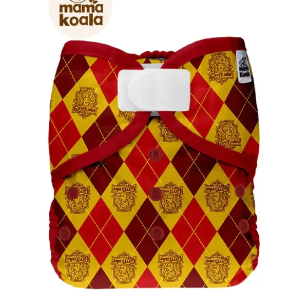 Mama Koala mosható pelenka külső (8-18 kg) - Griffendél (tépőzáras)