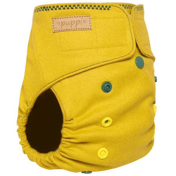 Puppi gyapjú mosható pelenka külső V3 Sio - Olive Grove