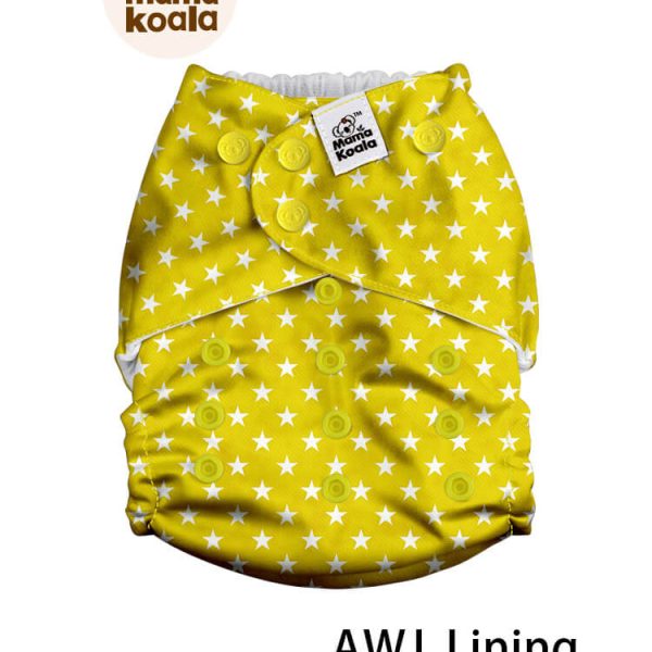 Mama Koala AWJ belsejű zsebes pelenka 2.0 - Csillagok