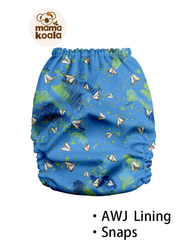 Mama Koala AWJ belsejű zsebes pelenka 2.0 - Papírrepülők