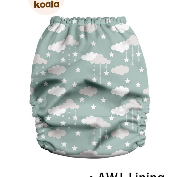 Mama Koala AWJ belsejű zsebes pelenka 2.0 - Felhők