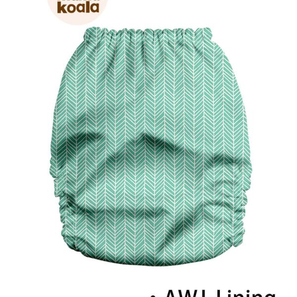 Mama Koala AWJ belsejű zsebes pelenka 2.0 - Türkiz sávok