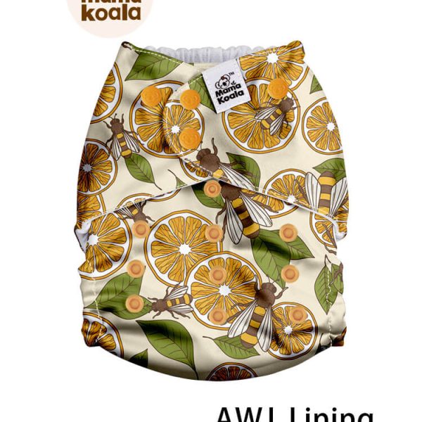 Mama Koala AWJ belsejű zsebes pelenka 2.0 - Citromkarikák