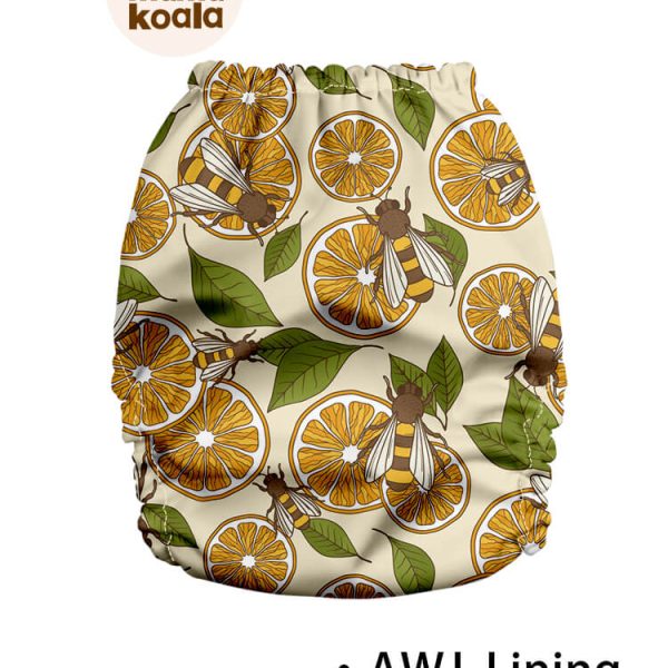 Mama Koala AWJ belsejű zsebes pelenka 2.0 - Citromkarikák