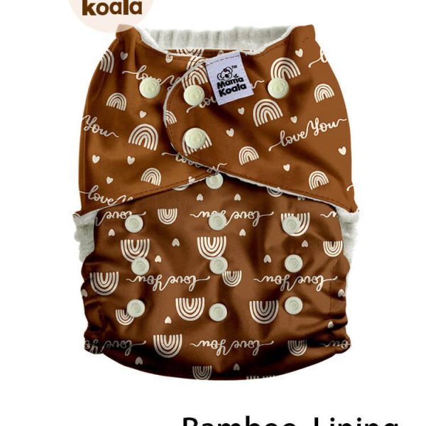 Mama Koala bambuszos zsebes pelenka - Szeretet