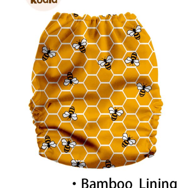 Mama Koala bambuszos zsebes pelenka - Méhkaptár