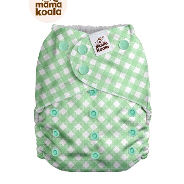Mama Koala zsebes pelenka 2.0 - Türkiz pepita