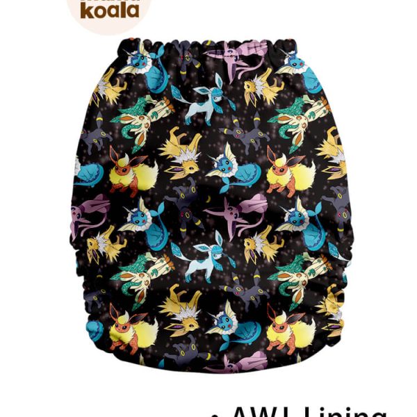 Mama Koala AWJ belsejű zsebes pelenka 2.0 - Sárkányok (tépőzáras)