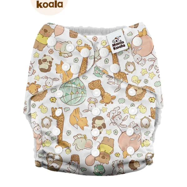 Mama Koala AWJ belsejű zsebes pelenka 3.0 - Állati parádé