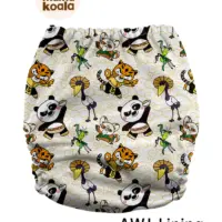 Mama Koala AWJ belsejű zsebes pelenka 3.0 - Kungfu Panda
