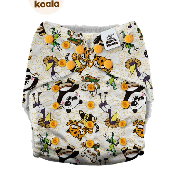 Mama Koala AWJ belsejű zsebes pelenka 3.0 - Kungfu Panda