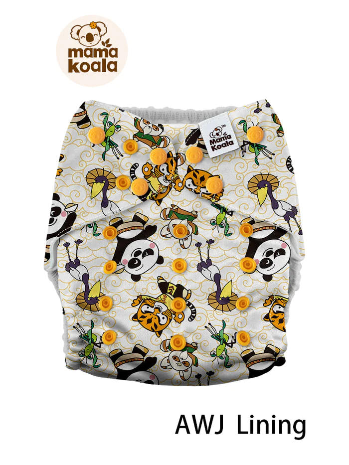 Mama Koala AWJ belsejű zsebes pelenka 3.0 - Kungfu Panda