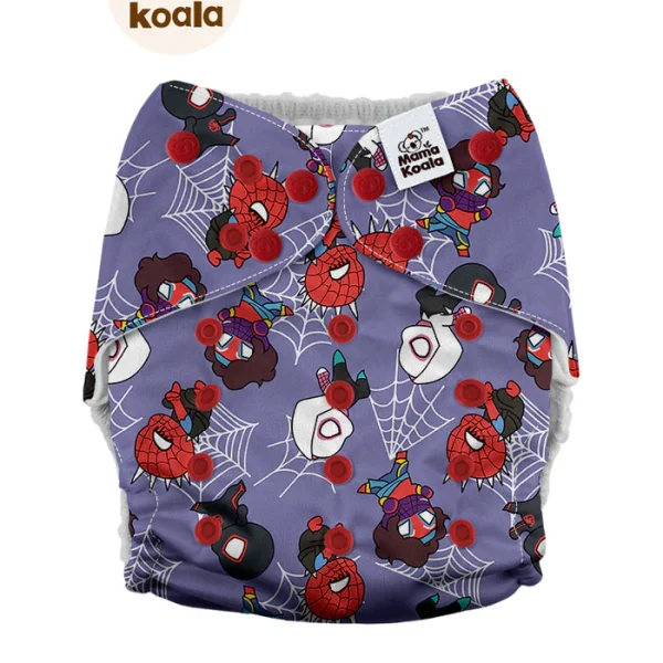 Mama Koala AWJ belsejű zsebes pelenka 3.0 - Pókember bébik