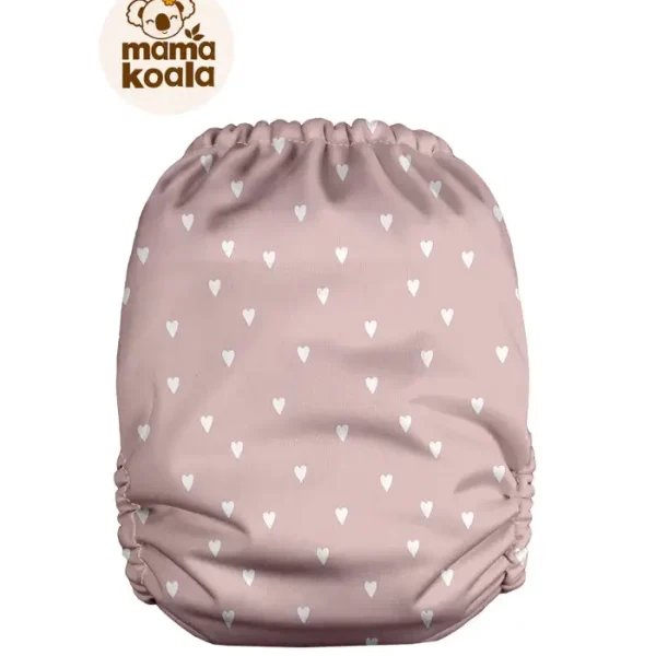 Mama Koala zsebes pelenka 2.0 - Szívecskék (tépőzáras)